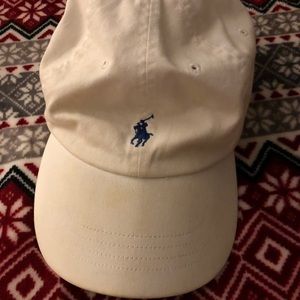 White polo hat